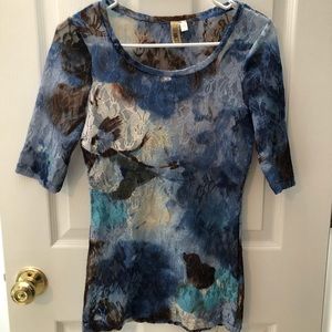 Buckle Long Sleeve Lacey Top